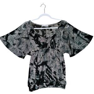 Whimsigoth Vtg Y2K Charlotte Russe Sz S Top Witchy Vamp Moody Mini Dress Stretch